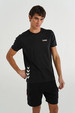 تیشرت مشکی مردانه رگولار hummel - کد 895058271