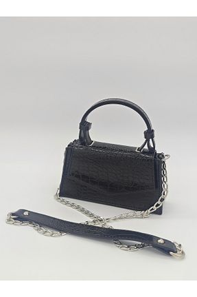 کیف مجلسی مشکی زنانه چرم مصنوعی shop - کد 899324851