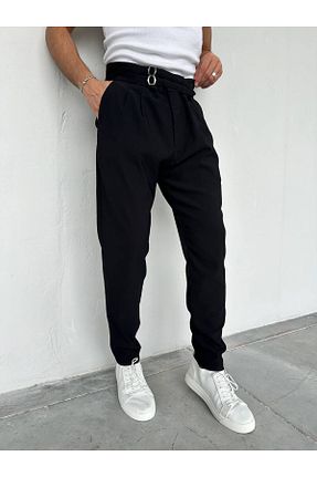 شلوار مشکی مردانه پنبه ای Denim Shorty - کد 898707939