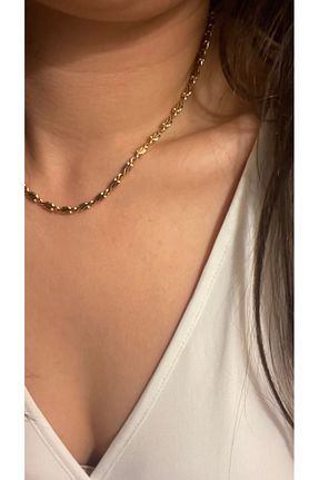 گردنبند استیل ( فولاد ) متالیک زنانه استیل (فولاد) Nix İstanbul - کد 898731360