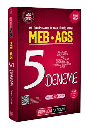 آمادگی آزمون Pegem Akademi Yayıncılık - کد 899056549