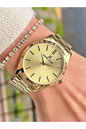 ساعت مچی زرد زنانه 31-35 میلی متر Daniel Klein - کد 758996231