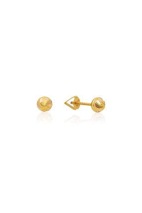گوشواره طلا زرد مردانه 8 عیار Altınkesesi - کد 896784469