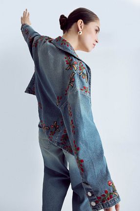 کت رنگی زنانه اورسایز its basic - کد 896231874