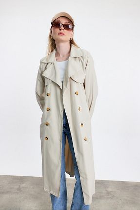 ترنچکت طوسی زنانه بدون آستر Rays - کد 848523204