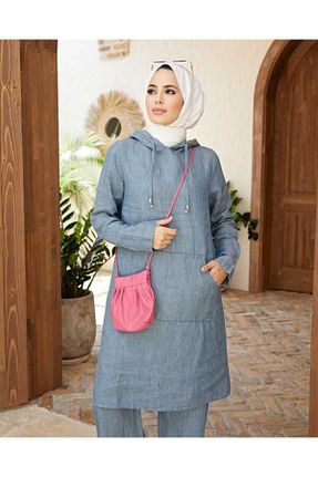 ست بالاتنه و پائین تنه حجاب آبی زنانه کارگو Neways - کد 705082780