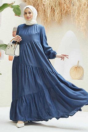 لباس حجاب آبی زنانه رگولار Neways - کد 739200152