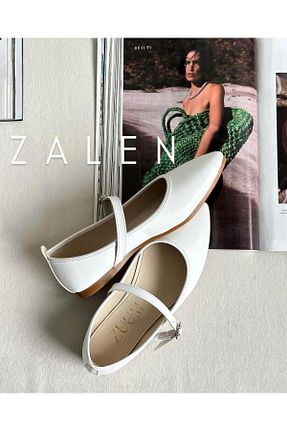 بابت سفید زنانه چرم مصنوعی Zuum - کد 898876575