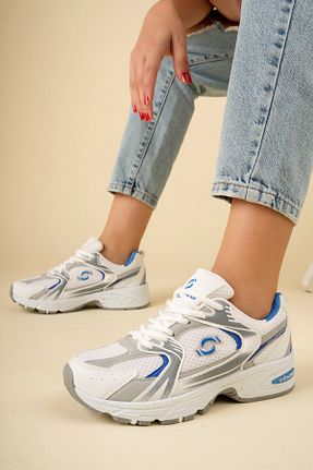 کفش بیرون آبی زنانه چرم مصنوعی njtbutik - کد 898888400