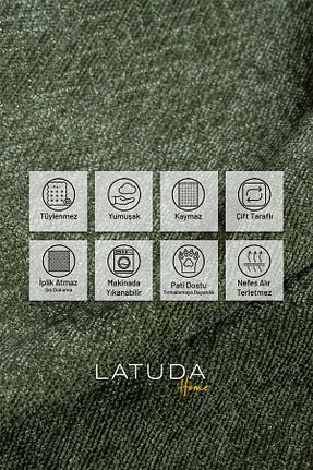 کاور مبل خاکی Şönil Latuda Home - کد 898864498