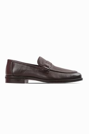 کفش کژوال قهوه ای مردانه چرم خالص LAL SHOES & BAGS - کد 898895855