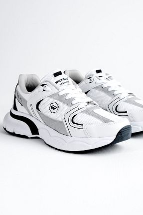 کفش اسنیکر سفید زنانه بند دار LAL SHOES & BAGS - کد 898896152