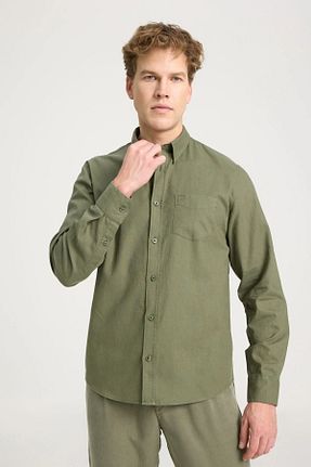 پیراهن خاکی مردانه رگولار Wrangler - کد 834855267