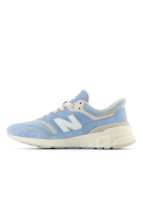 کفش اسنیکر آبی زنانه بند دار New Balance - کد 809458936