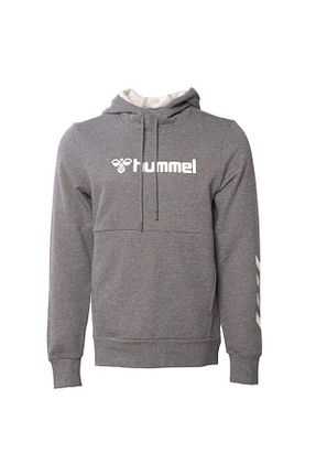 سوئیشرت طوسی مردانه ساده hummel - کد 354539130