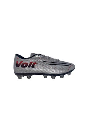 کفش فوتبال چمنی طوسی مردانه Voit - کد 463381459