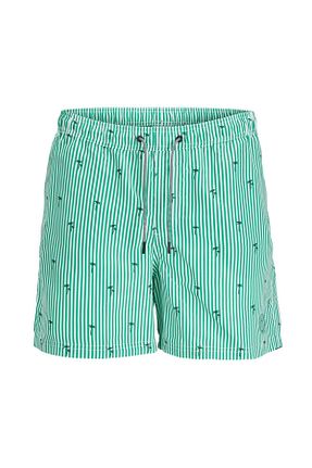 شلوارک ساحلی سبز مردانه بافتنی Jack & Jones - کد 828104635