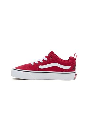 کفش اسنیکر قرمز زنانه بند دار Vans - کد 798420304