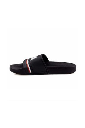 دمپائی مشکی مردانه چرم مصنوعی U.S. Polo Assn. - کد 647383597