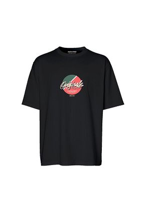 تیشرت مشکی مردانه رگولار Jack & Jones - کد 816431140