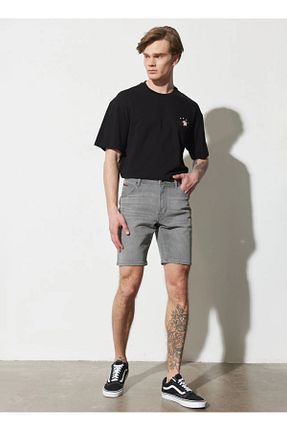 شلوارک و برمودا طوسی مردانه رگولار Wrangler - کد 837994201