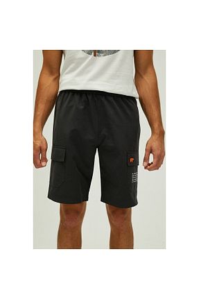 شلوارک و برمودا طوسی مردانه Straight Bad Bear - کد 242496280