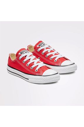 کفش اسنیکر قرمز زنانه بند دار Converse - کد 3814336