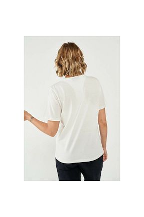 تیشرت سفید زنانه رگولار hummel - کد 80535097