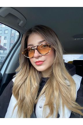 عینک آفتابی نارنجی زنانه 6 funeyes - کد 898948456