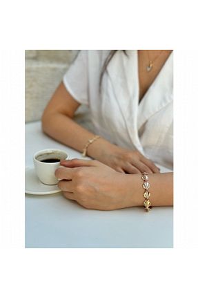 دستبند استیل (فولاد) رنگی روکش طلا CHÉRIECHIC Jewels - کد 899676625