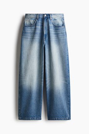 شلوار جین آبی مردانه پاچه گشاد H&M - کد 898994717