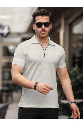 پولوشرت بژ زنانه پنبه - الاستین caddekombin - کد 898983819