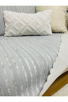 کاور مبل طوسی مخمل coverbox - کد 894377166