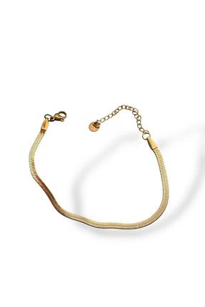 دستبند استیل (فولاد) زرد زنانه استیل (فولاد) Vitastyle - کد 899037570