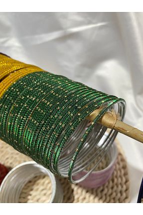 ست جواهر سبز زنانه فلزی Home - کد 899047861
