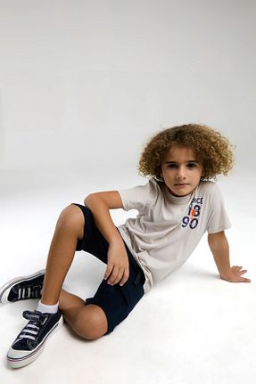 ست بالاتنه و پائین تنه مشکی بچه گانه بافت U.S. Polo Assn. - کد 899832911