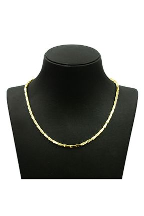 گردنبند نقره زرد زنانه 925 عیار Medcezir Silver - کد 899062171
