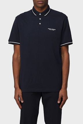 پولوشرت سرمه ای مردانه اسلیم فیت Armani Exchange - کد 899913105