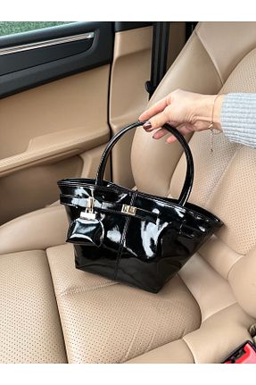 کیف دوشی مشکی زنانه چرم مصنوعی NOTHING - کد 898979780