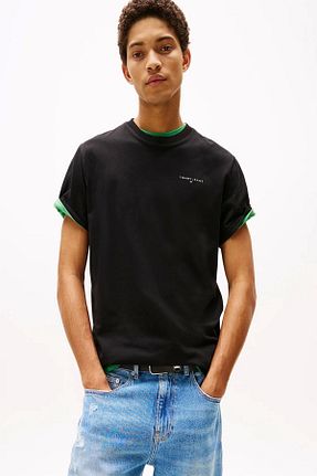تیشرت مشکی مردانه رگولار Tommy Hilfiger - کد 885679466
