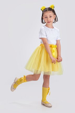 دامن زرد بچه گانه بافتنی KT PERA BABY - کد 885671833