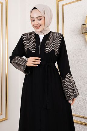 کلاه و ابایا مشکی زنانه بافتنی Tesettür Dünyası - کد 899095692