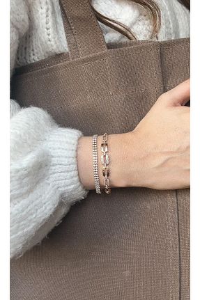 دستبند استیل (فولاد) متالیک استیل (فولاد) XUPING JEWELRY - کد 899106702