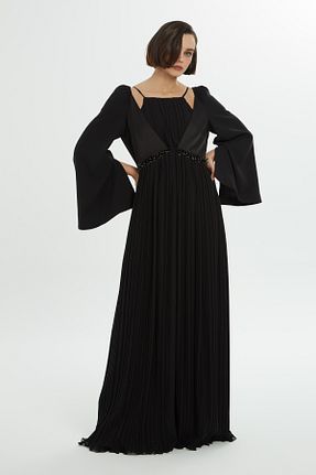 لباس مشکی زنانه بافتنی GIZIA - کد 899115269