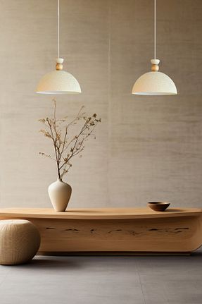 لوستر سفید فلزی Bamyum - کد 899141550