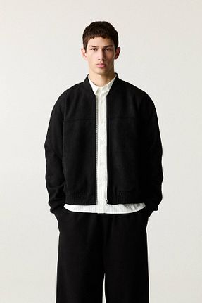 کت مشکی مردانه Relaxed Pull & Bear - کد 899151291
