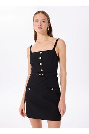 لباس مشکی زنانه بافتنی Fabrika - کد 899158543