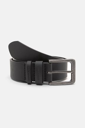 کمربند مشکی مردانه پلی اورتان Pull & Bear - کد 899157273
