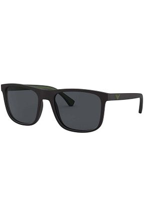 عینک آفتابی سفید مردانه 56 Emporio Armani - کد 6183621