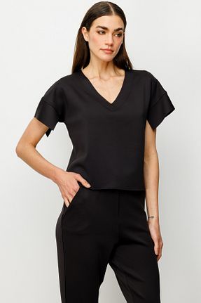 تیشرت مشکی زنانه Straight ON - کد 899192731